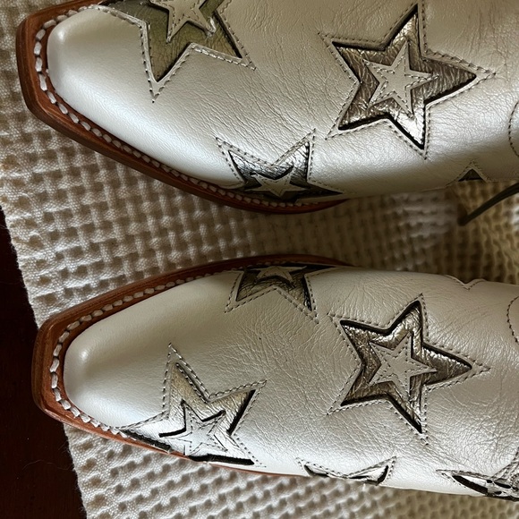 NWT Originally $350 Ariat Casanova Star X Toe Western Boot in Pearl Size 7 - Picture 7 of 13